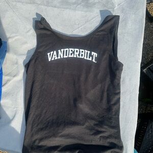 Vanderbilt Black Tank Top